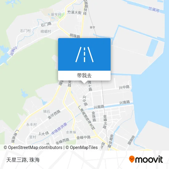 天星三路地图