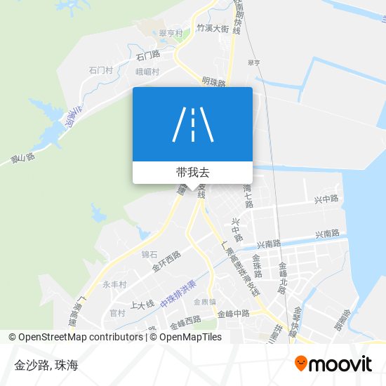 金沙路地图