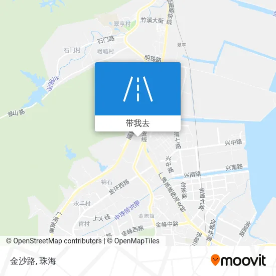 金沙路地图