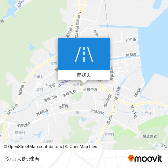 边山大街地图