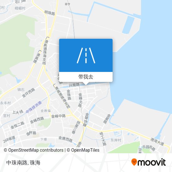 中珠南路地图