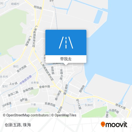 创新五路地图