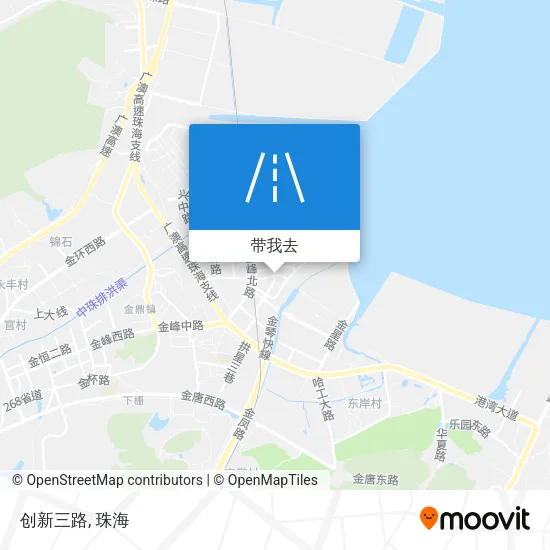 创新三路地图