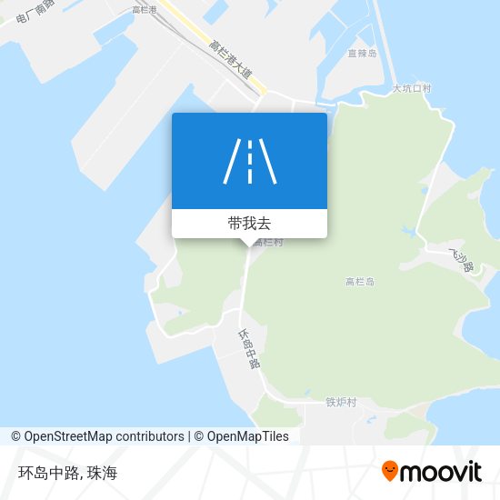 环岛中路地图