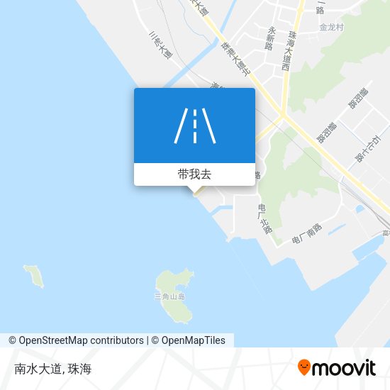 南水大道地图