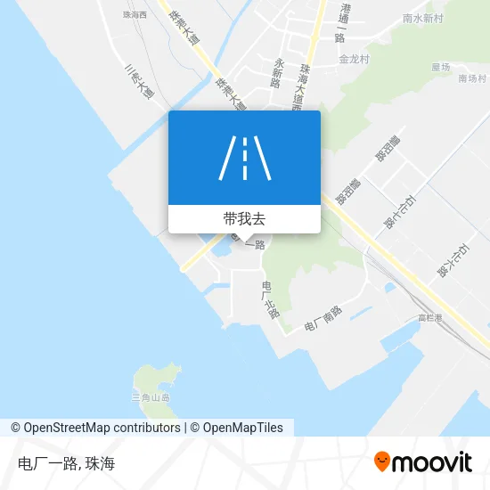 电厂一路地图