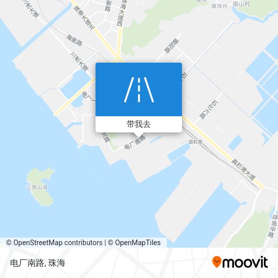 电厂南路地图