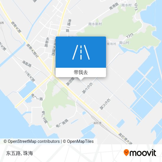 东五路地图
