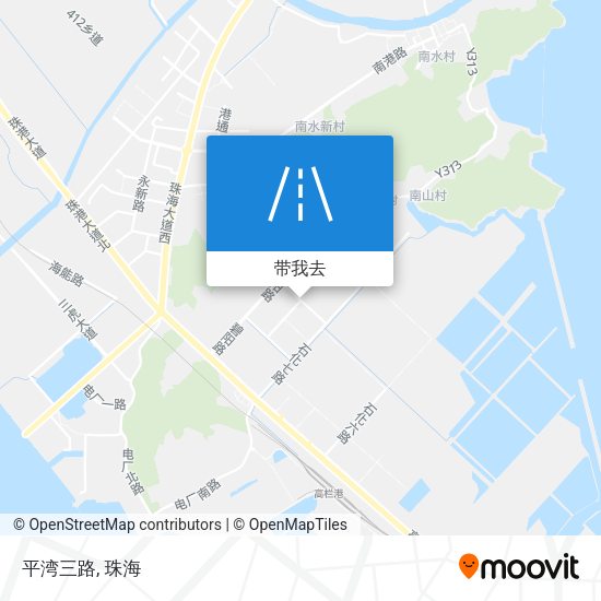 平湾三路地图