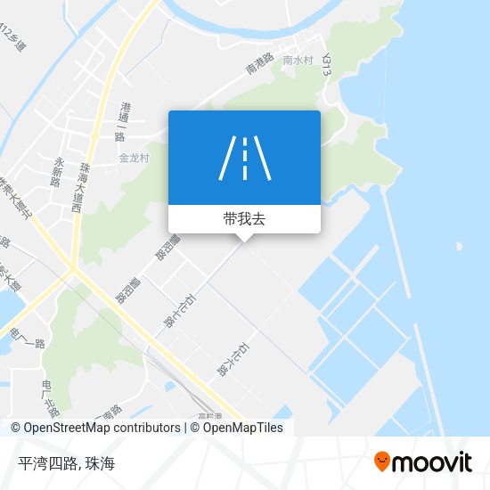 平湾四路地图