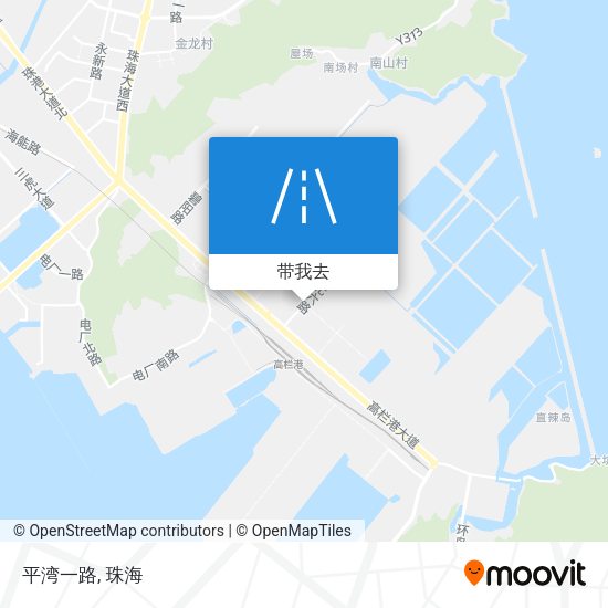 平湾一路地图