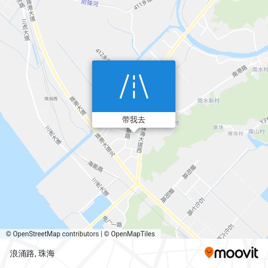 浪涌路地图