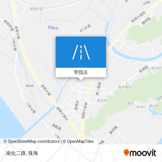 南化二路地图