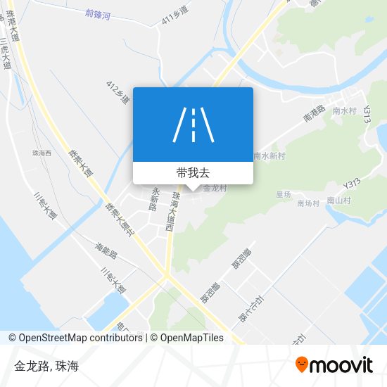 金龙路地图