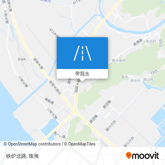 铁炉北路地图