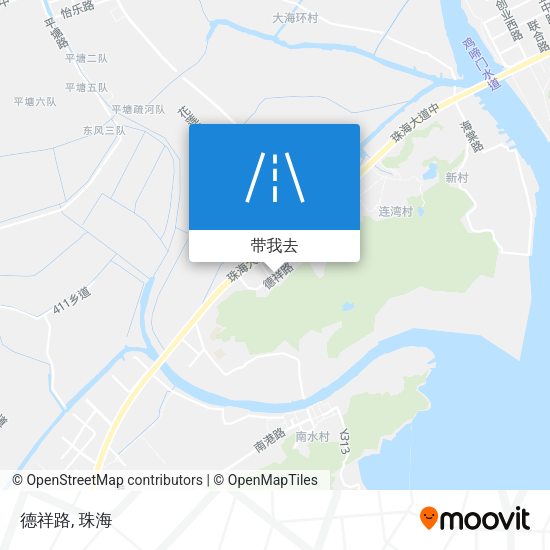 德祥路地图