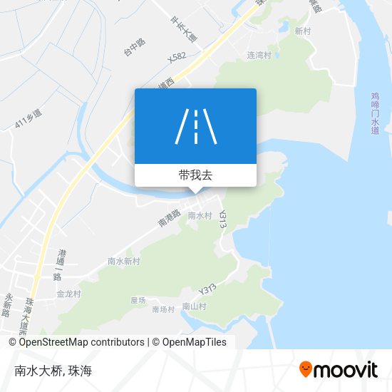 南水大桥地图