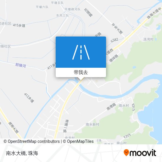 南水大橋地图