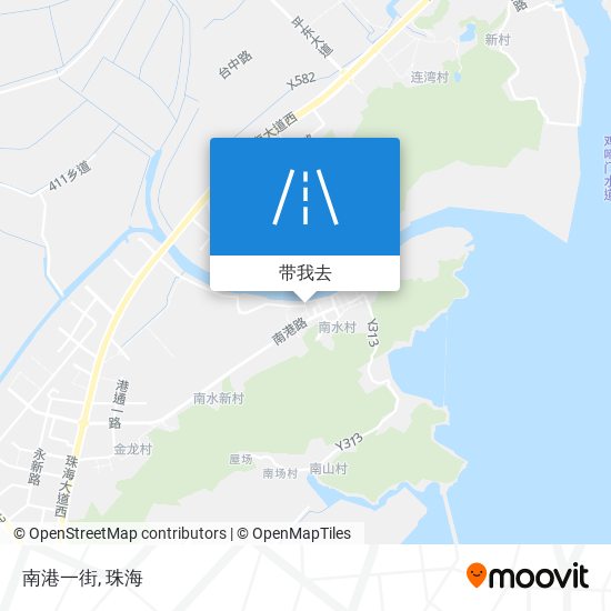 南港一街地图