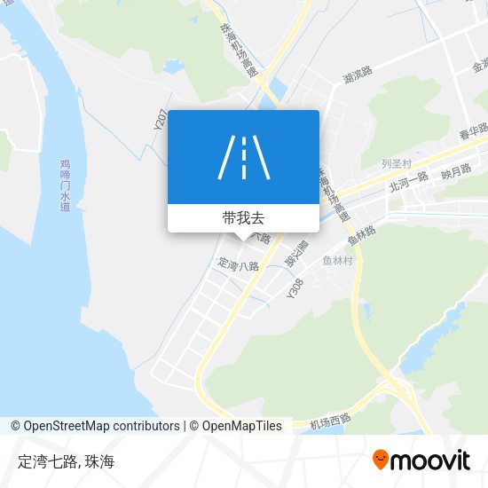 定湾七路地图
