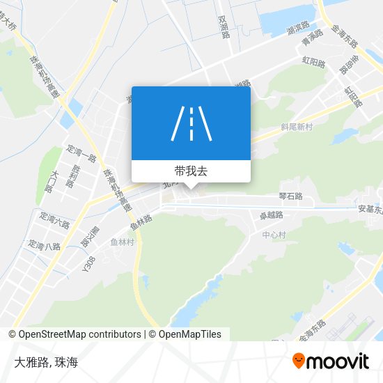 大雅路地图