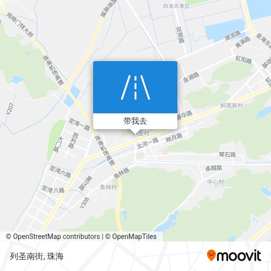 列圣南街地图