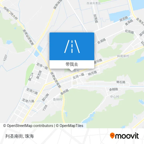 列圣南街地图