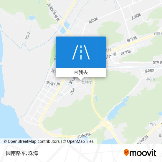 园南路东地图