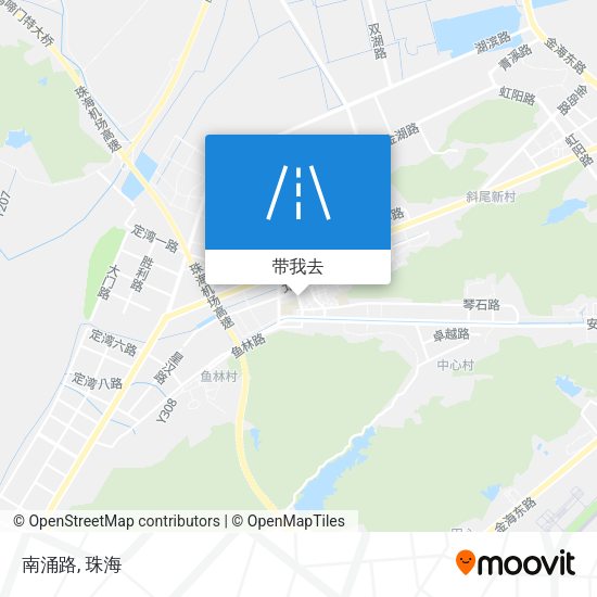 南涌路地图