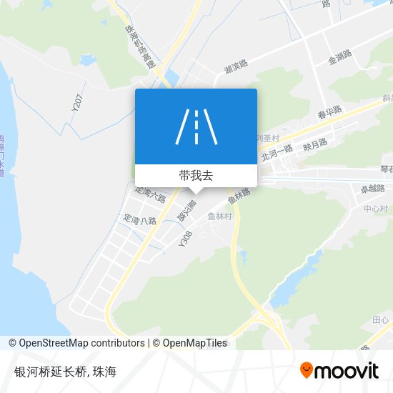 银河桥延长桥地图
