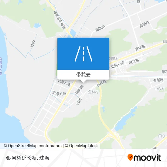 银河桥延长桥地图