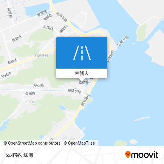 翠榕路地图
