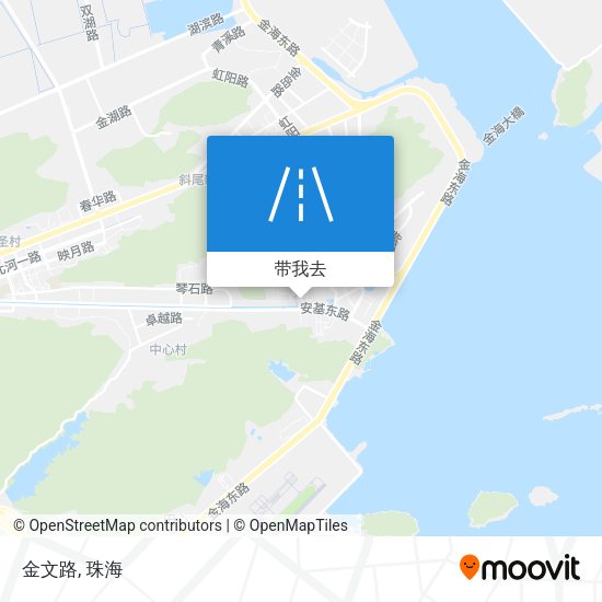 金文路地图