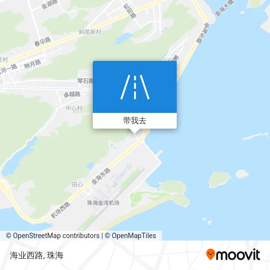 海业西路地图