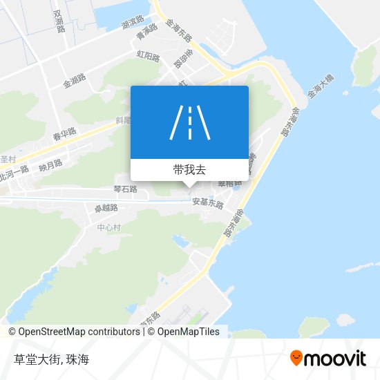 草堂大街地图