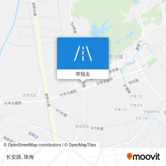 长安路地图