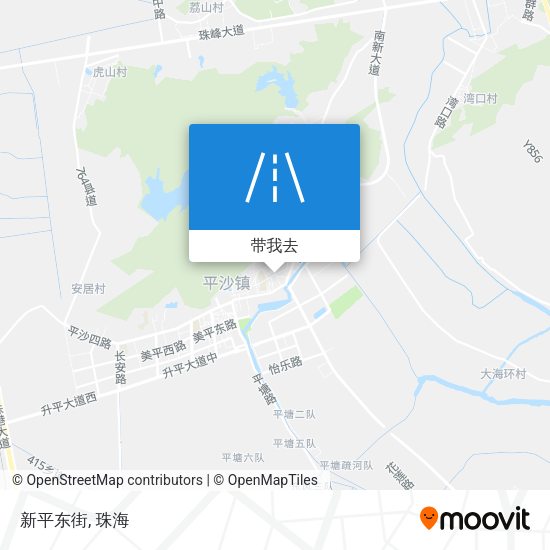 新平东街地图