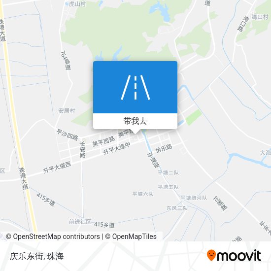 庆乐东街地图