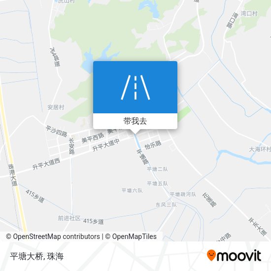 平塘大桥地图