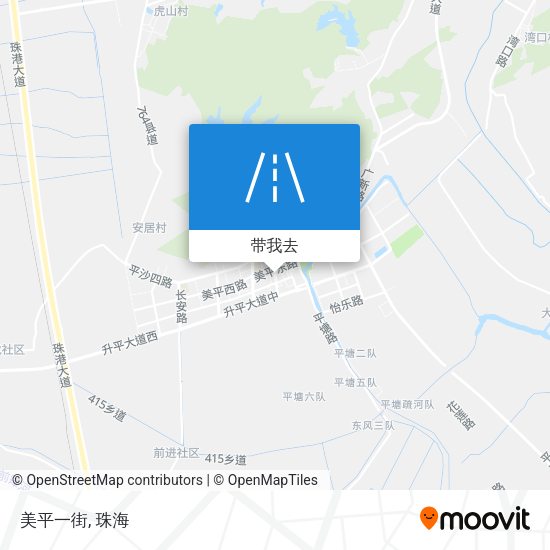 美平一街地图