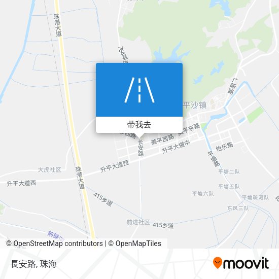 長安路地图