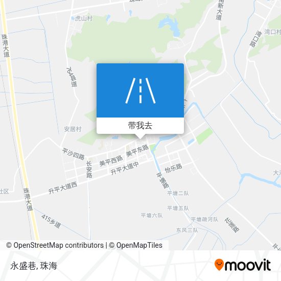 永盛巷地图