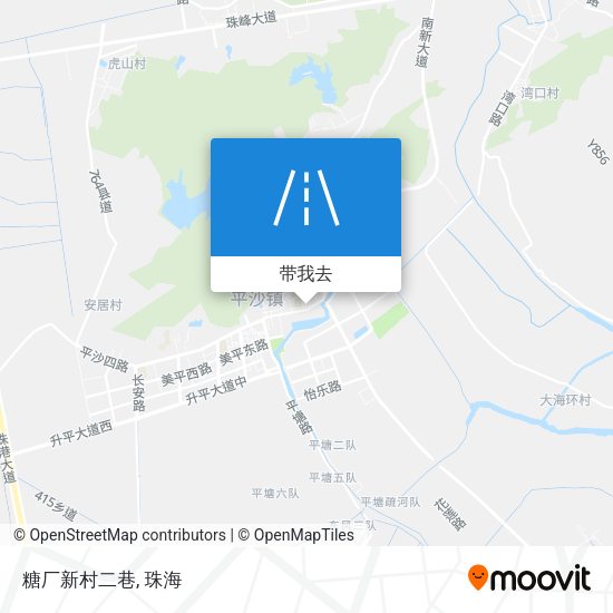 糖厂新村二巷地图