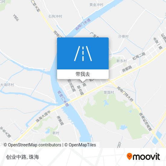 创业中路地图