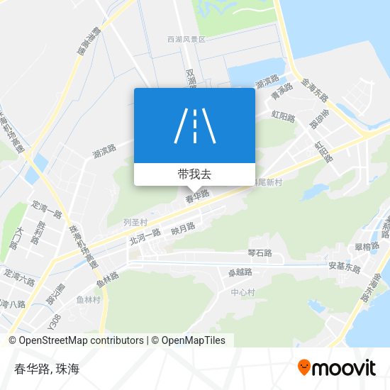 春华路地图
