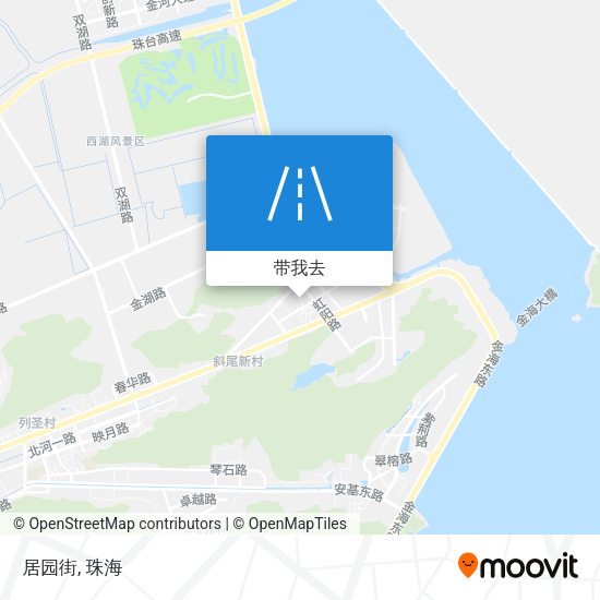 居园街地图