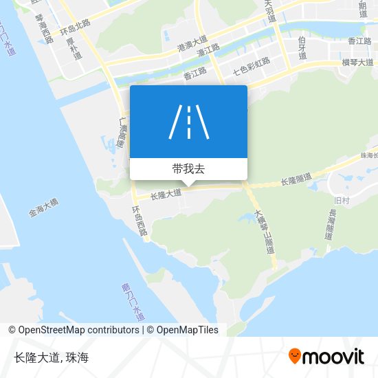 长隆大道地图