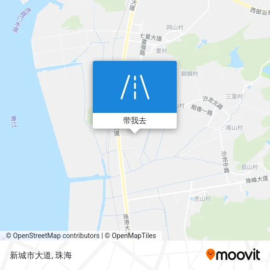 新城市大道地图