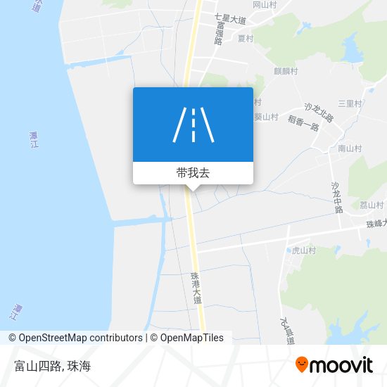富山四路地图
