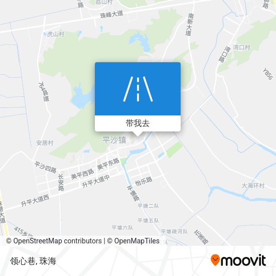 领心巷地图